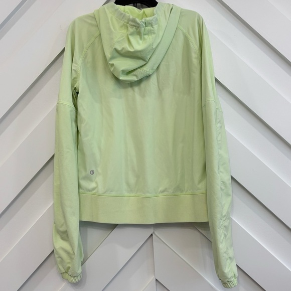 Lululemon Street To Studio Jacket Size 8 In Faded Zap Neon Lime Green - Picture 2 of 13